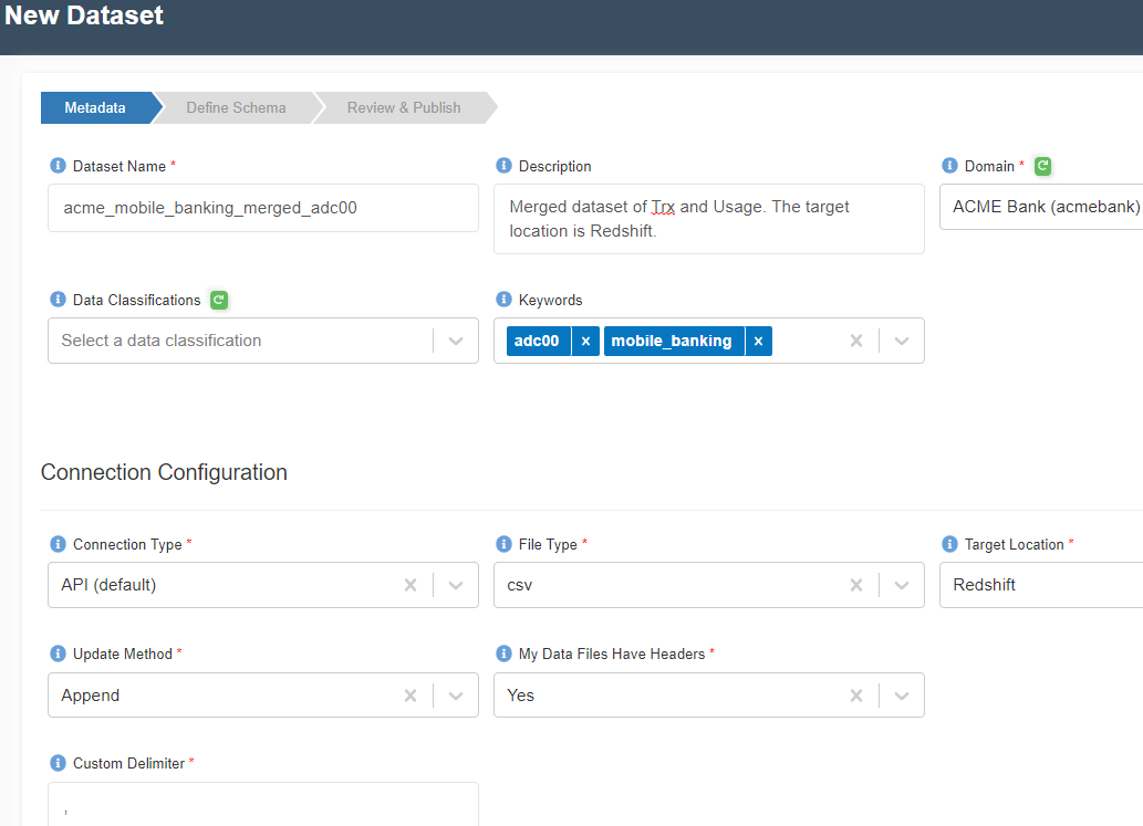 Create Dataset