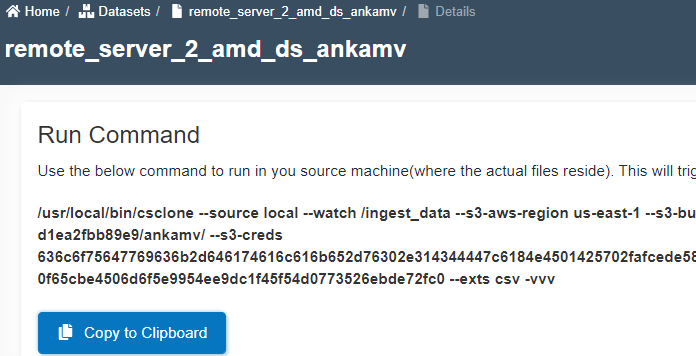 Create ext-fs Connection